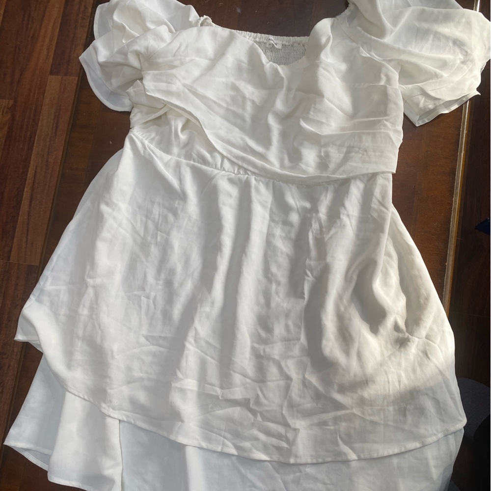 Pinup Couture White Dress